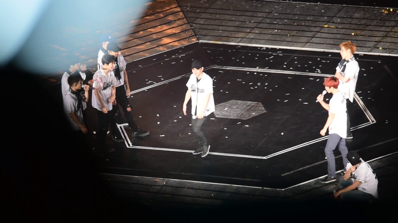 [si5441]161126 EXO in Taipei - Last ment1排字應援+Crazy dance