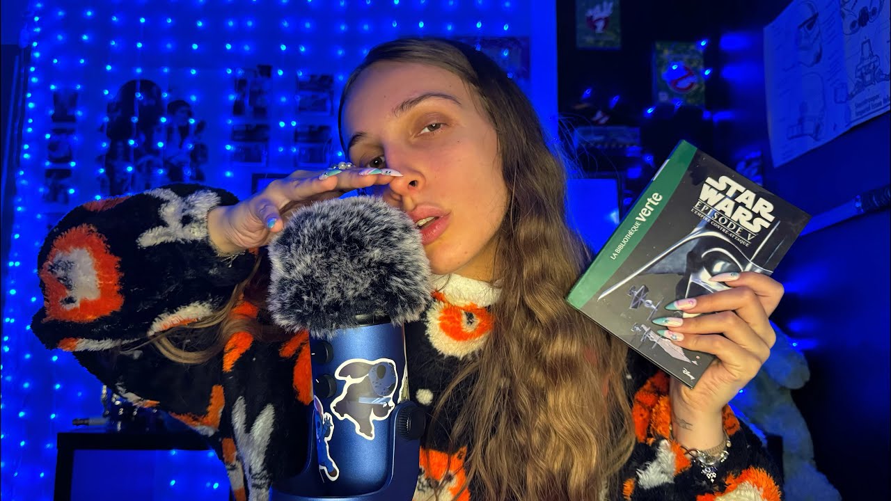 ASMR LECTURE INAUDIBLE TRÈS PROVHE DU MICRO 
