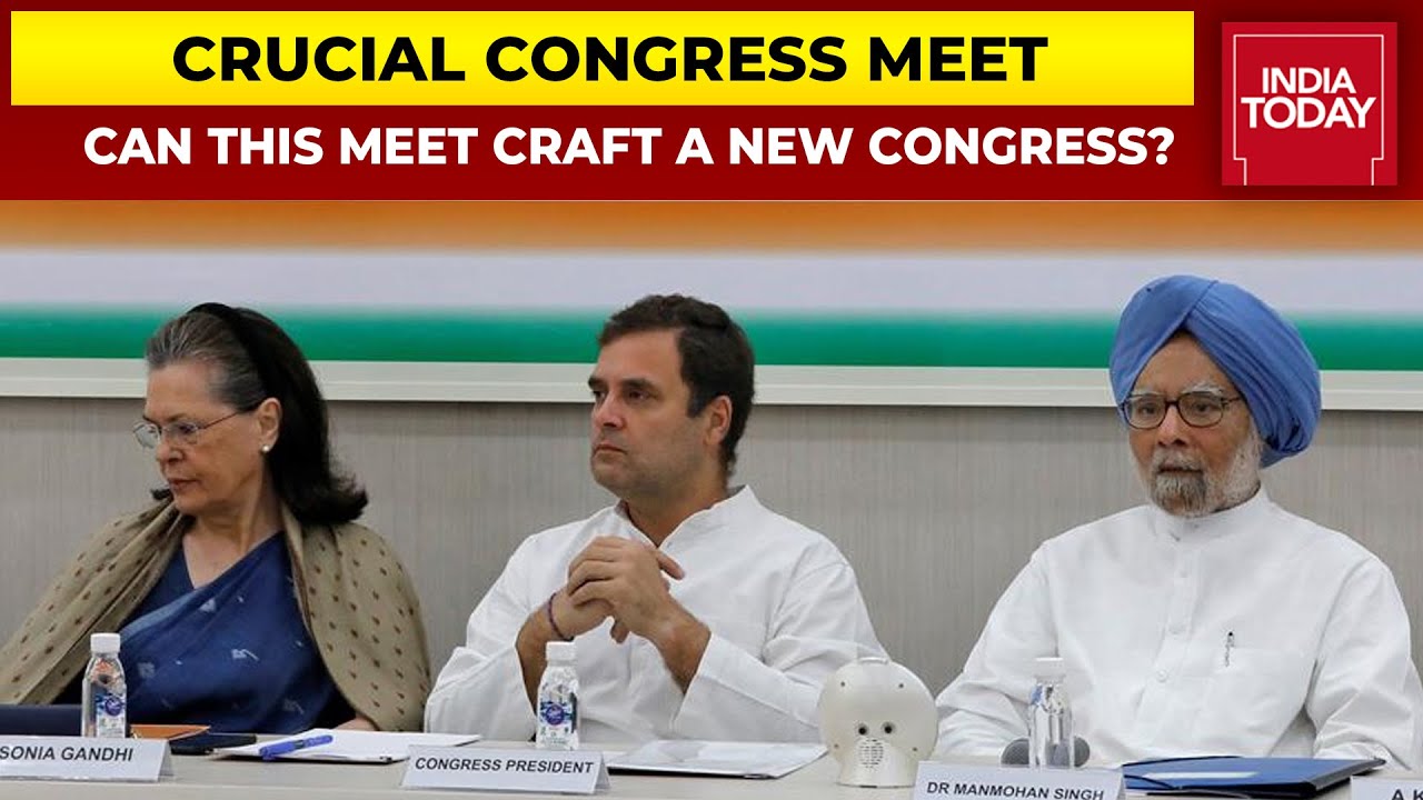 Congress Working Committee Meet Amid And Also Discussion Of Elections On Agenda