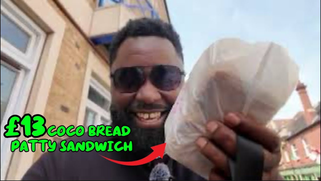 I Just Had The BIGGEST Jamaican sandwich in Brixton - This Was Amazing