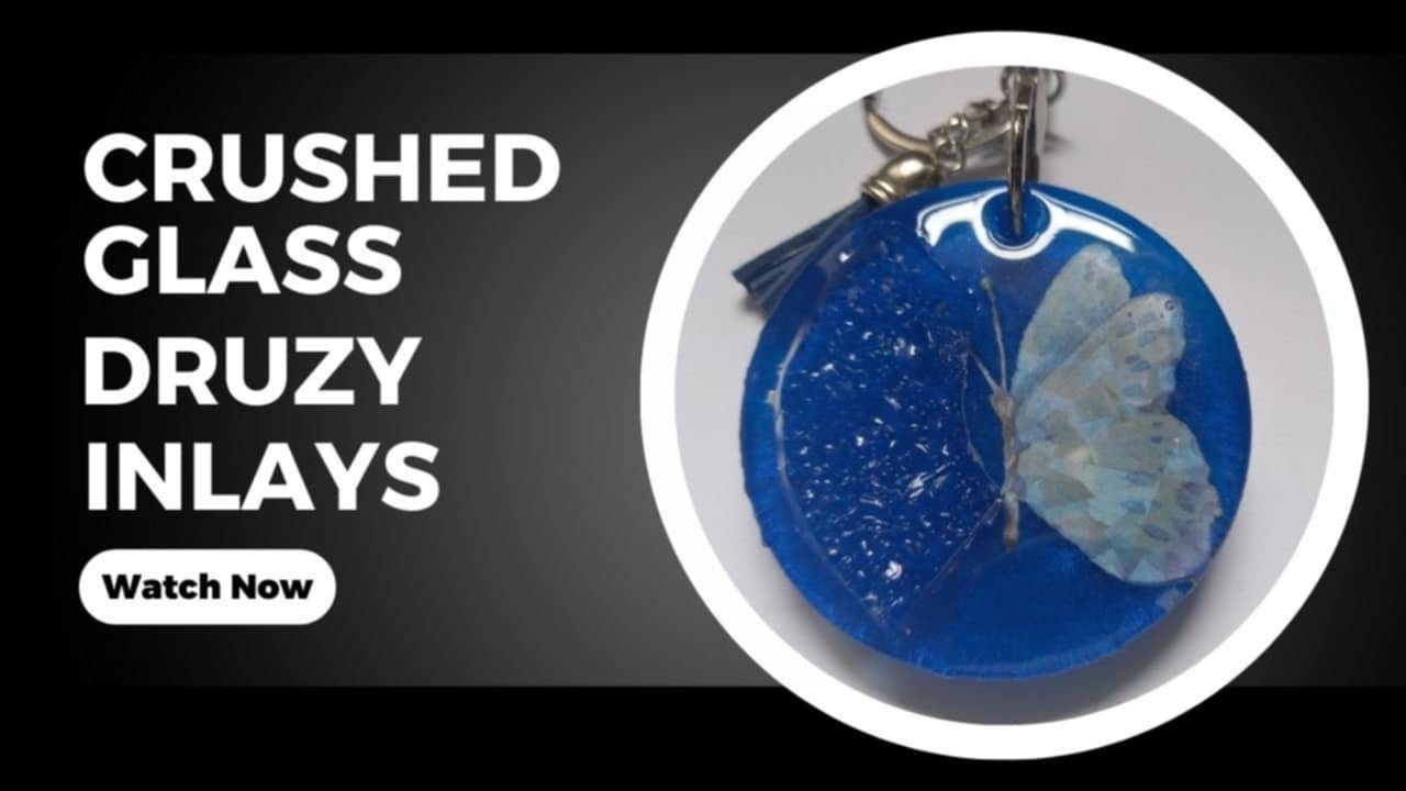 Create Breathtaking Druzy Inlays Using Crushed Glass!