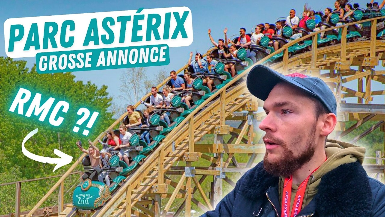 🎢L'ANNONCE FOLLE du Parc Astérix au Parcs Fans Event (RMC pour Tonnerre 2 Zeus ?!)