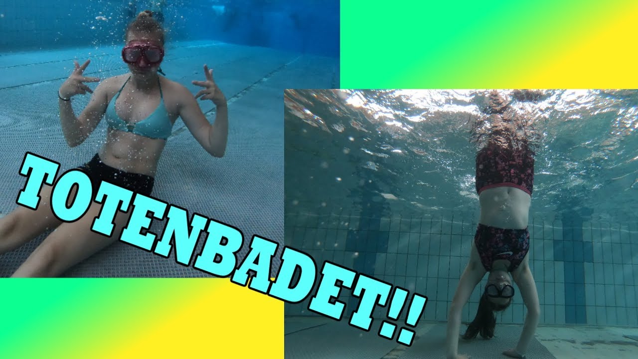 Vi er på Totenbadet!!