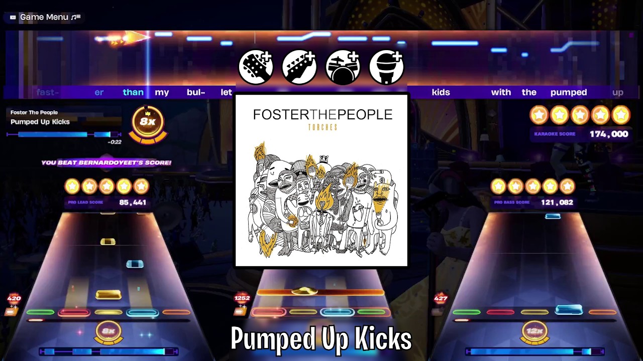 Pumped Up Kicks | All Pro Mode Instruments | Expert PFC | Fortnite Festival