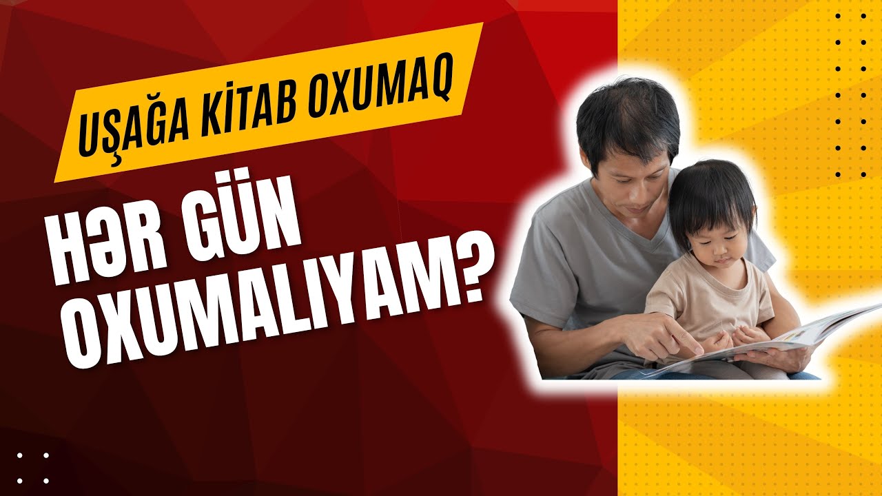 Uşaqlara kitab oxumağın vacibliyi #nağıl #books #child #reading