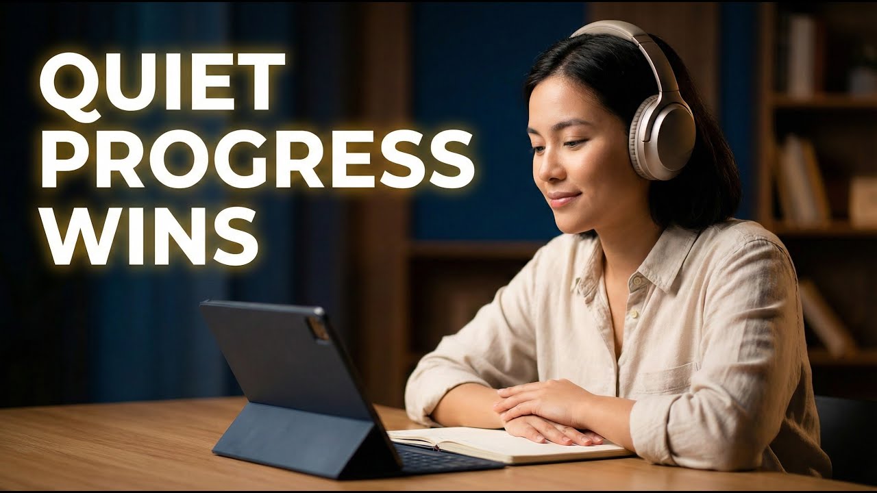 Learn English Slowly but Confidently | Quiet Strength & Daily English Habits