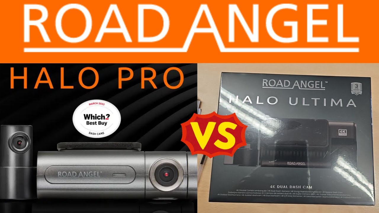 Road Angel DashCam — обзор Halo Pro 2K против Ultima 4K