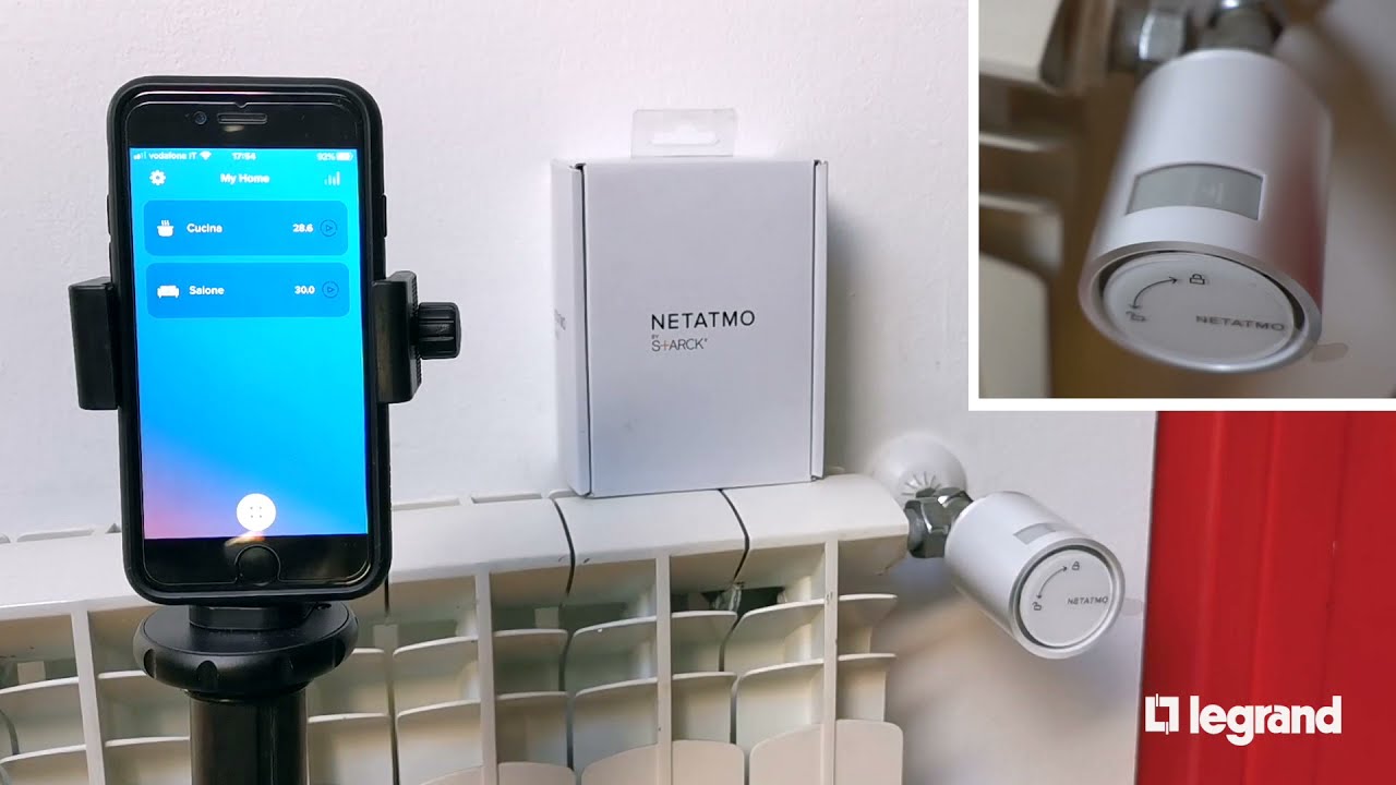 How to use the Smarther with Netatmo thermostat with Netatmo smart radiator valves