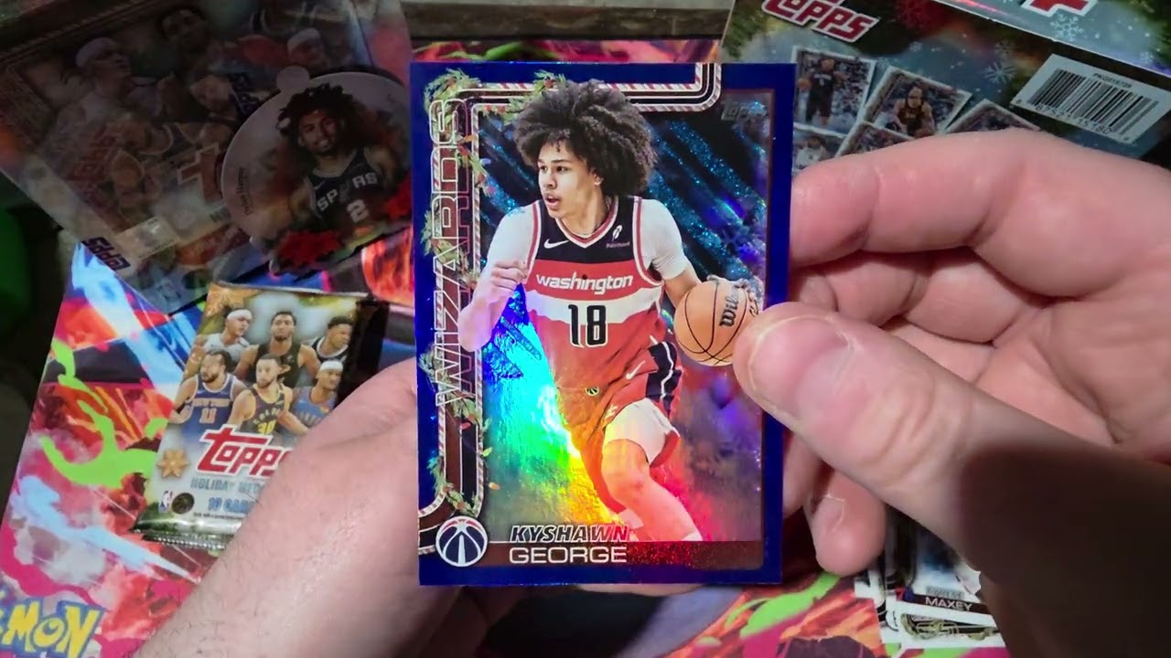 Part 2 25/26 NBA Topps Mega Holiday Box
