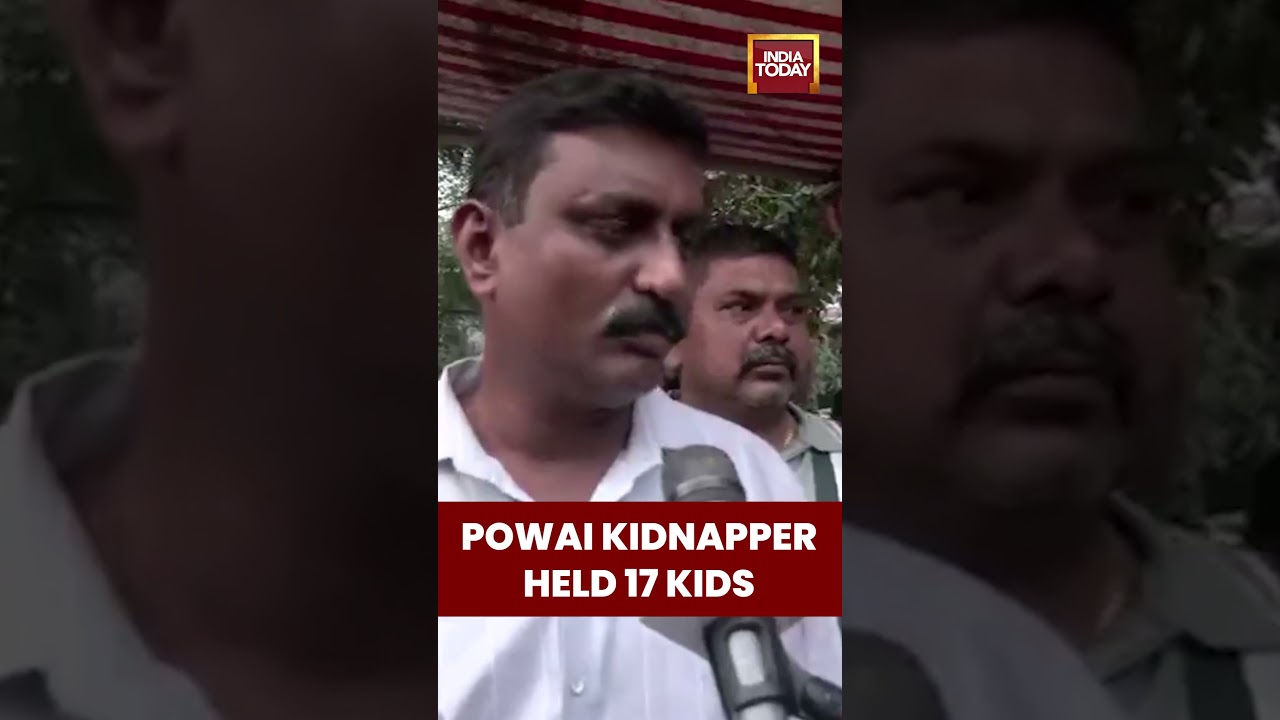 Powai Kidnapper Held 17 Children Hostage | Mumbai Police Rescue Operation Underway