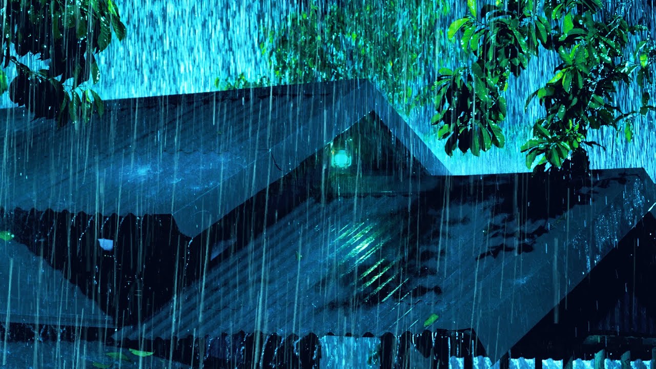 Du&eacute;rmete en 3 Min con Lluvia Torrencial y Truenos &ndash; Sonido para Dormir R&aacute;pido Toda la Noche