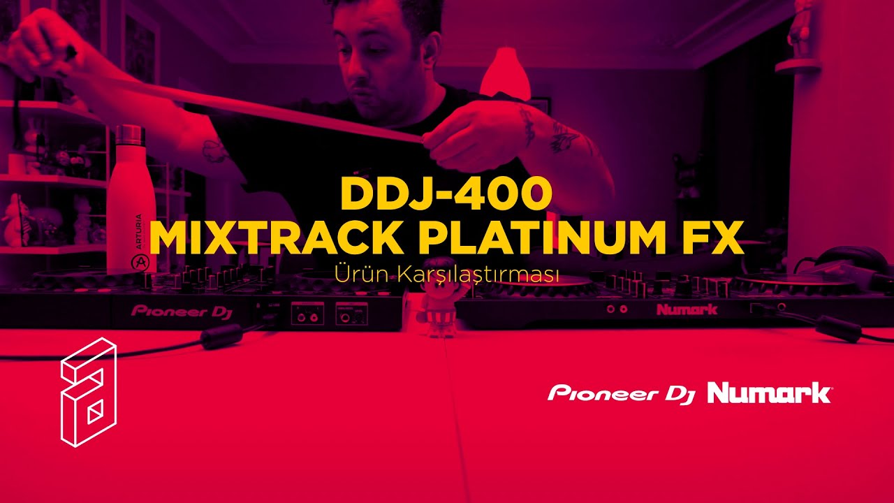 DÜŞMAN KARDEŞLERİ KARŞILAŞTIRDIM | Numark Mixtrack Platinum FX & Pioneer DDJ-400
