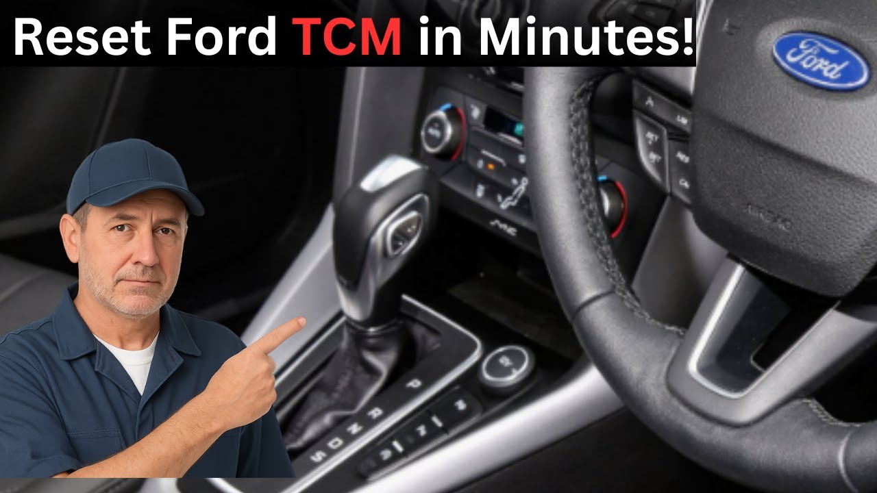 Сброс модуля управления трансмиссией Ford (руководство по повторному обучению TCM)