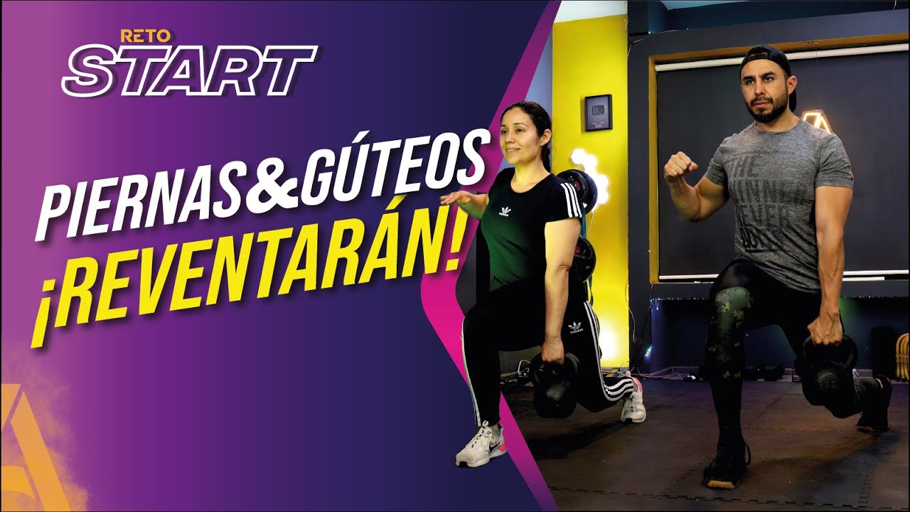 Rutina de Piernas y Glúteos en Casa 🔥Reventarán  ✅ Reto Starter