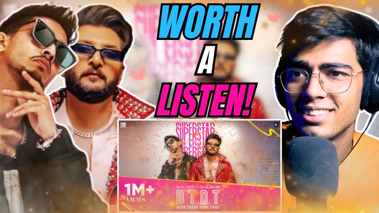 BTDT (Been There Done That) - Official Visualizer | Bilal Saeed, Talha Anjum | Reaction | MoshReacts