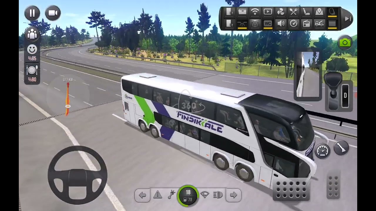Yeni otobüs aldık Marcopolo paradisgo G7 otobüs Simulator Ultimate