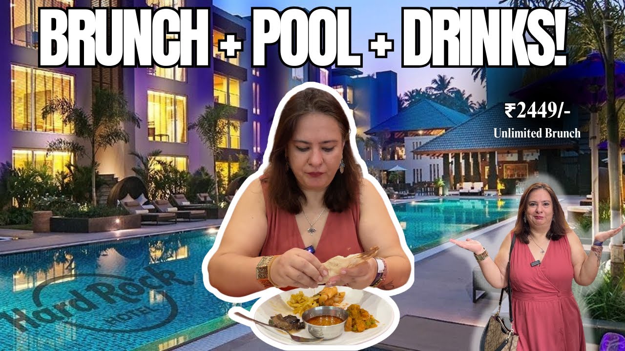 Brunch + Drinks + Pool at ₹2449! Worth It or Not? Hard Rock Goa
