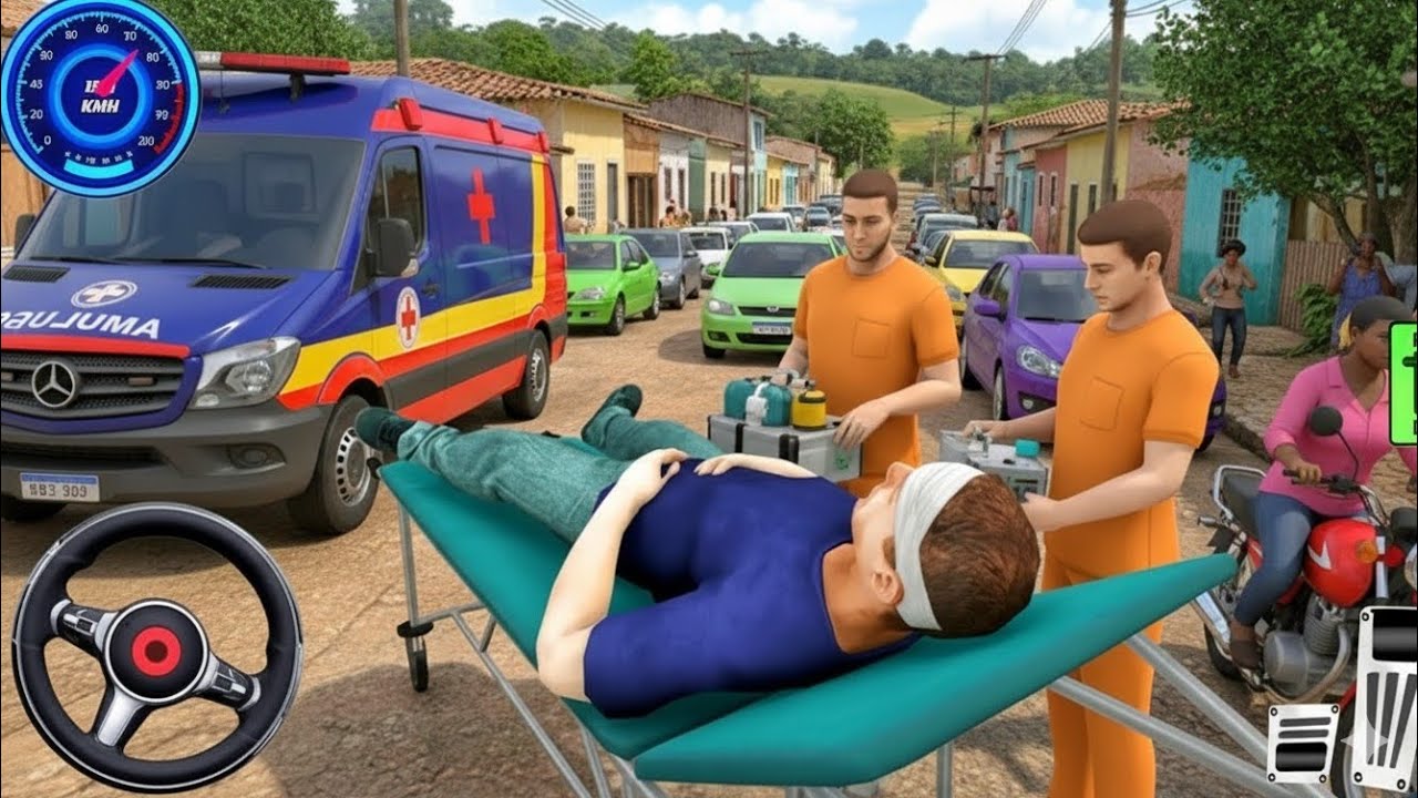 New Ambulance Rescue Simulator 2026 - Real Paramedic Android Gameplay