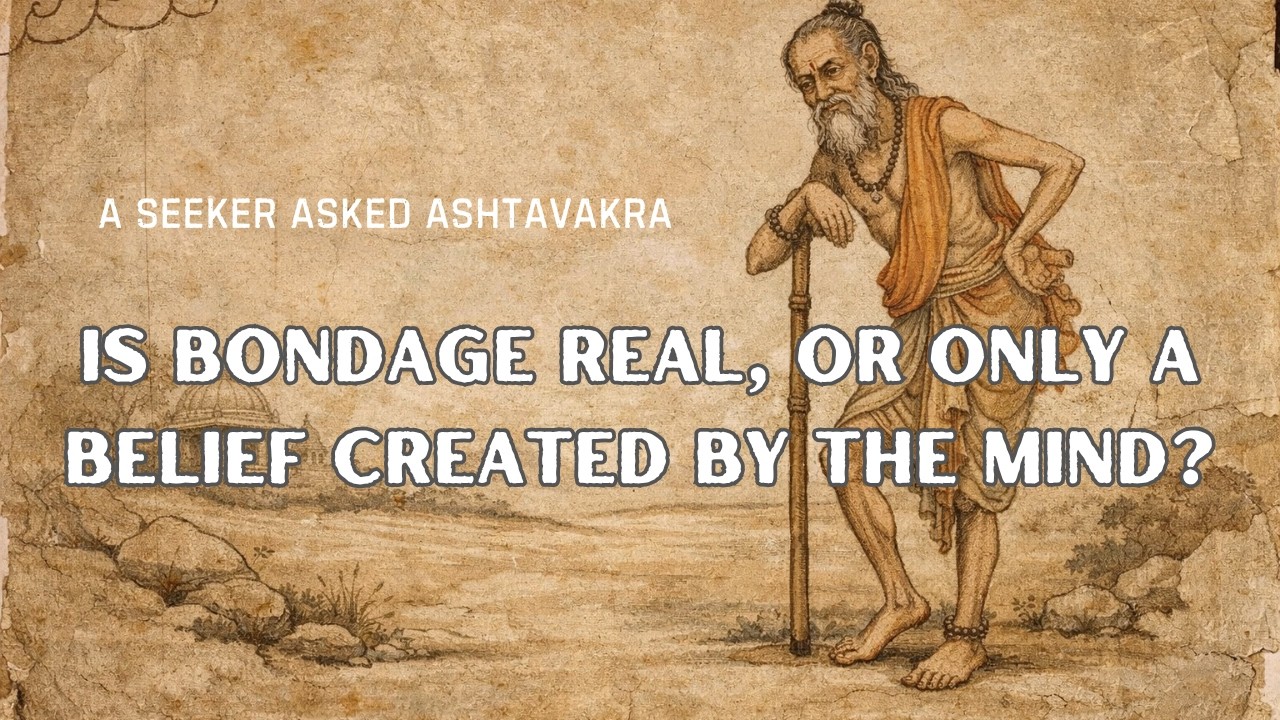 Is Bondage Real? — Ashtavakra’s Shocking Truth That You Were Never Bound||#motivation #ashtavakra