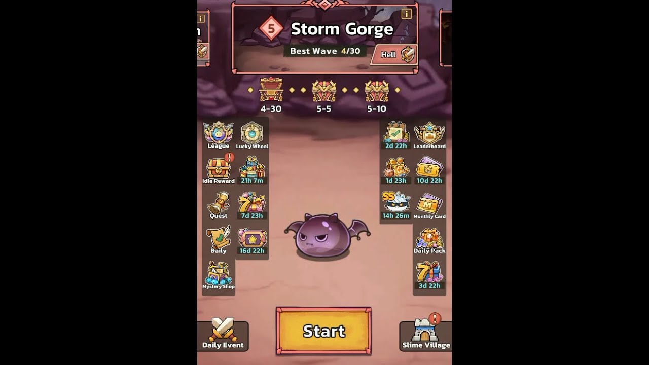 Slime Castle - Gold Farming