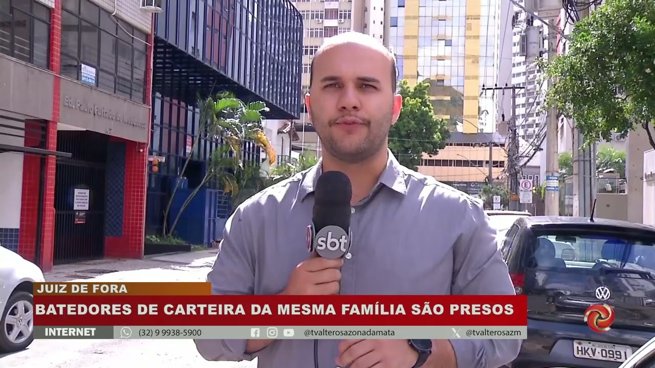 BATEDORES DE CARTEIRA DA MESMA FAMÍLIA SÃO PRESOS
