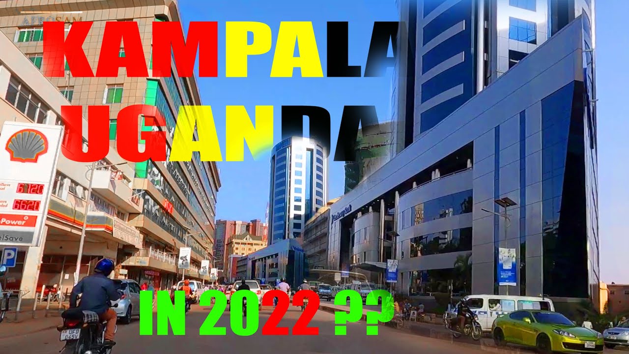 KAMPALA CITY 2022. 4K DRIVE THROUGH THIS CITY UNDER THE SUN