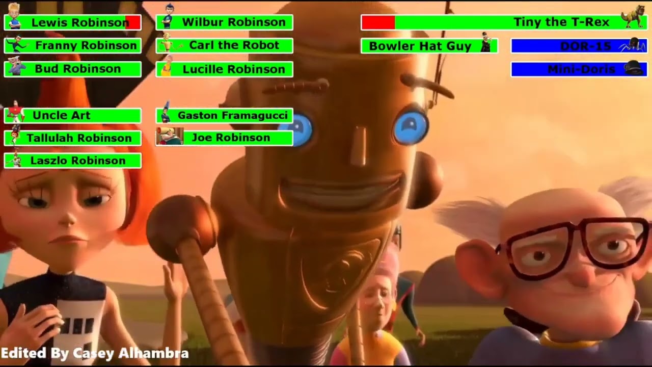 Meet the Robinsons (2007) - T-Rex Attack (2009 Deleted Version)