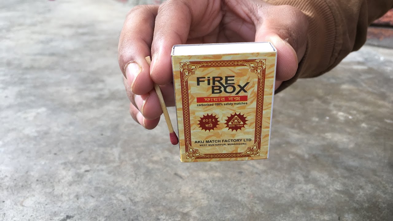 COOL way to light a matchstick with only one hand!!! Awesome MATCH TRICK!!!