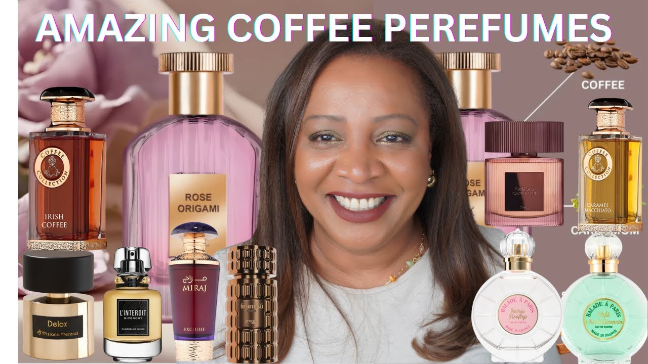 AMAZING TOP 10 COFFEE PERFUMES ☀️|  TOM FORD CAFE ROSE | MAISON ALHAMBRA ROSE ORIGAMI