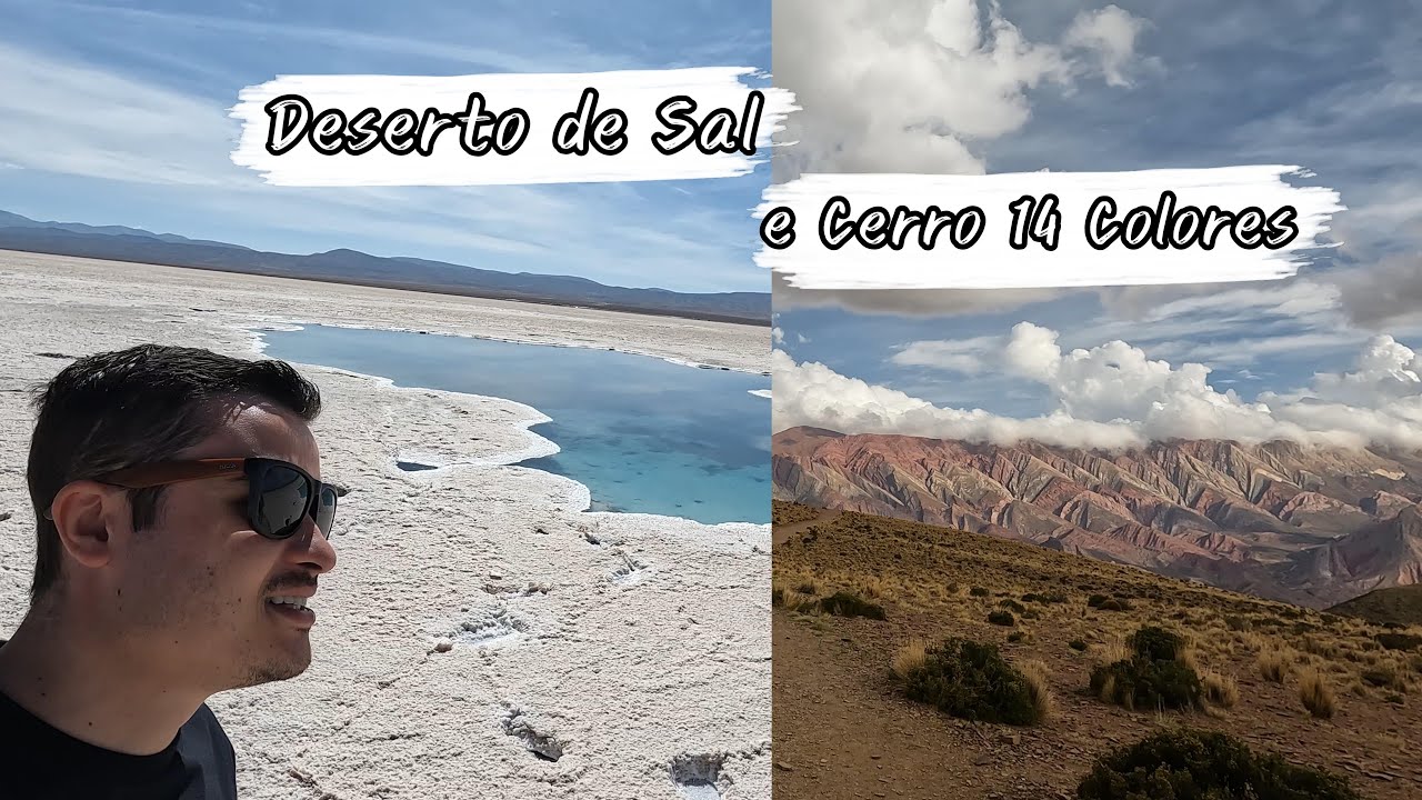 Salinas Grandes e a Montanha de 14 cores no norte da ARGENTINA- Roadtrip com dicas e valores - Ep.4
