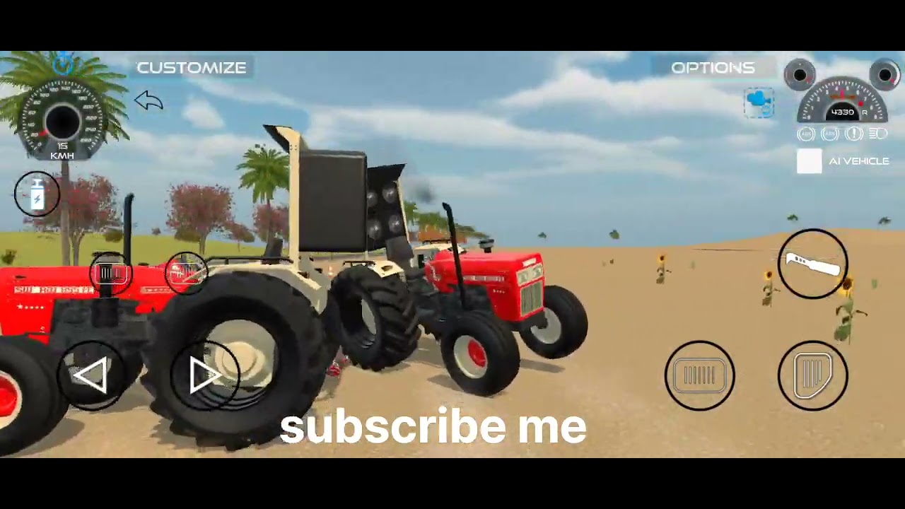 Swaraj vs swaraj power check win game game tractor tochan video 