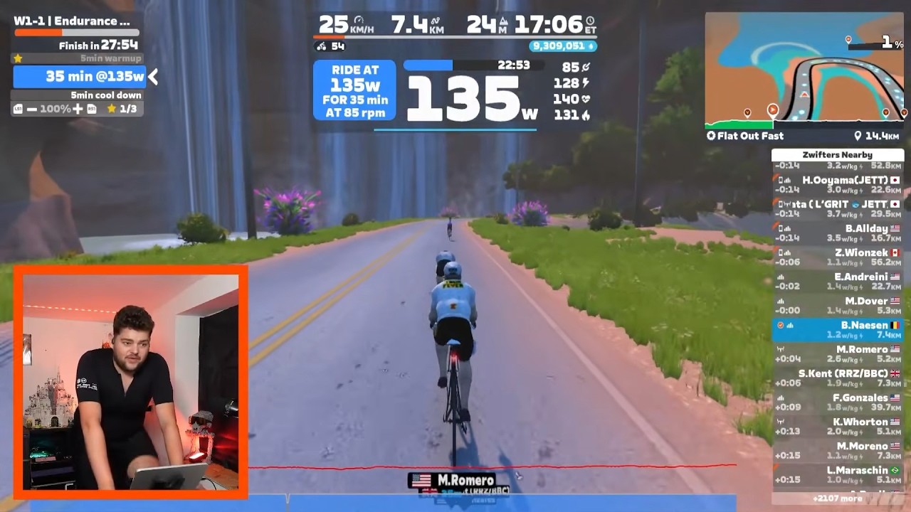 🔴 LIVE Zwift Race -  Can I Survive a BRUTAL Zwift Race?