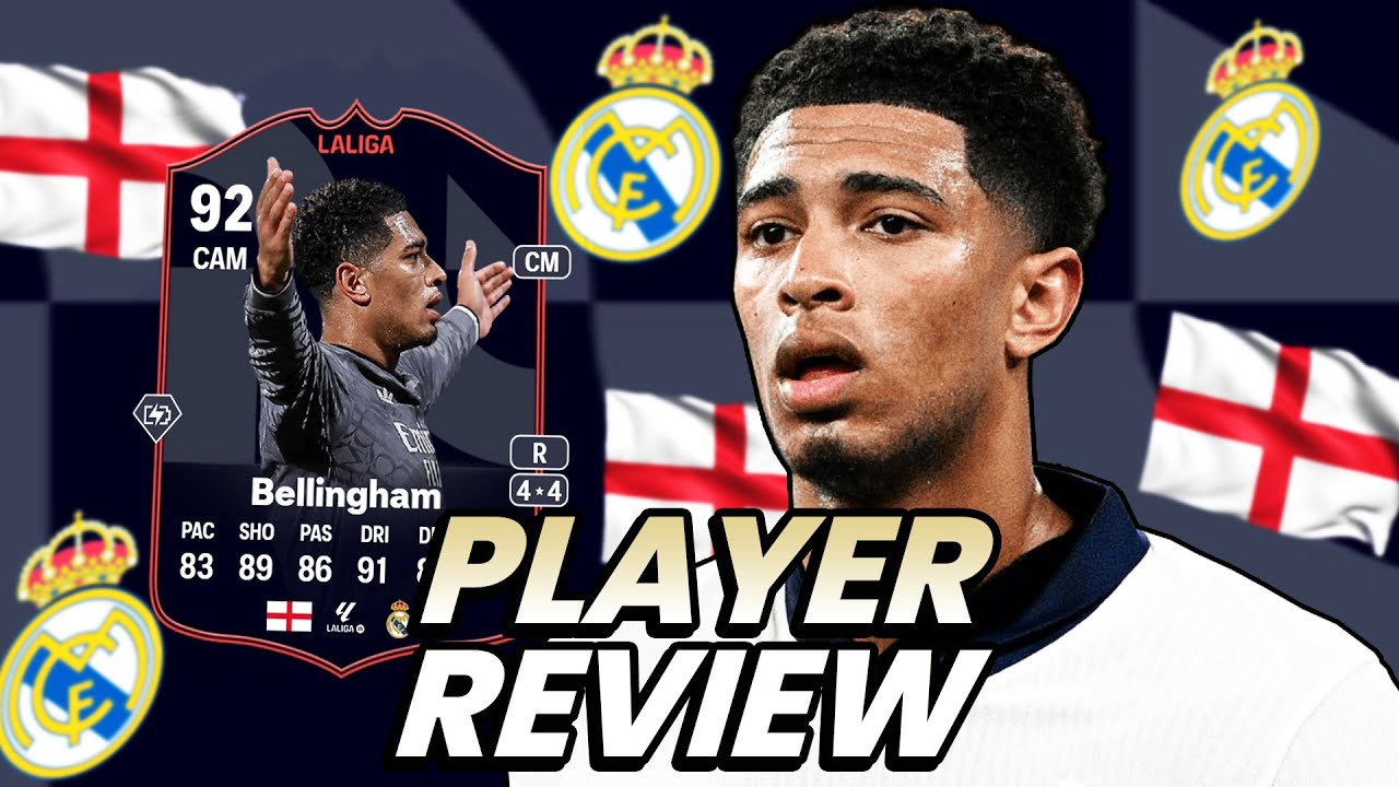 92 LA LIGA PLAYER OF THE MONTH BELLINGHAM SBC POTM REVIEW FC 25 ULTIMATE TEAM