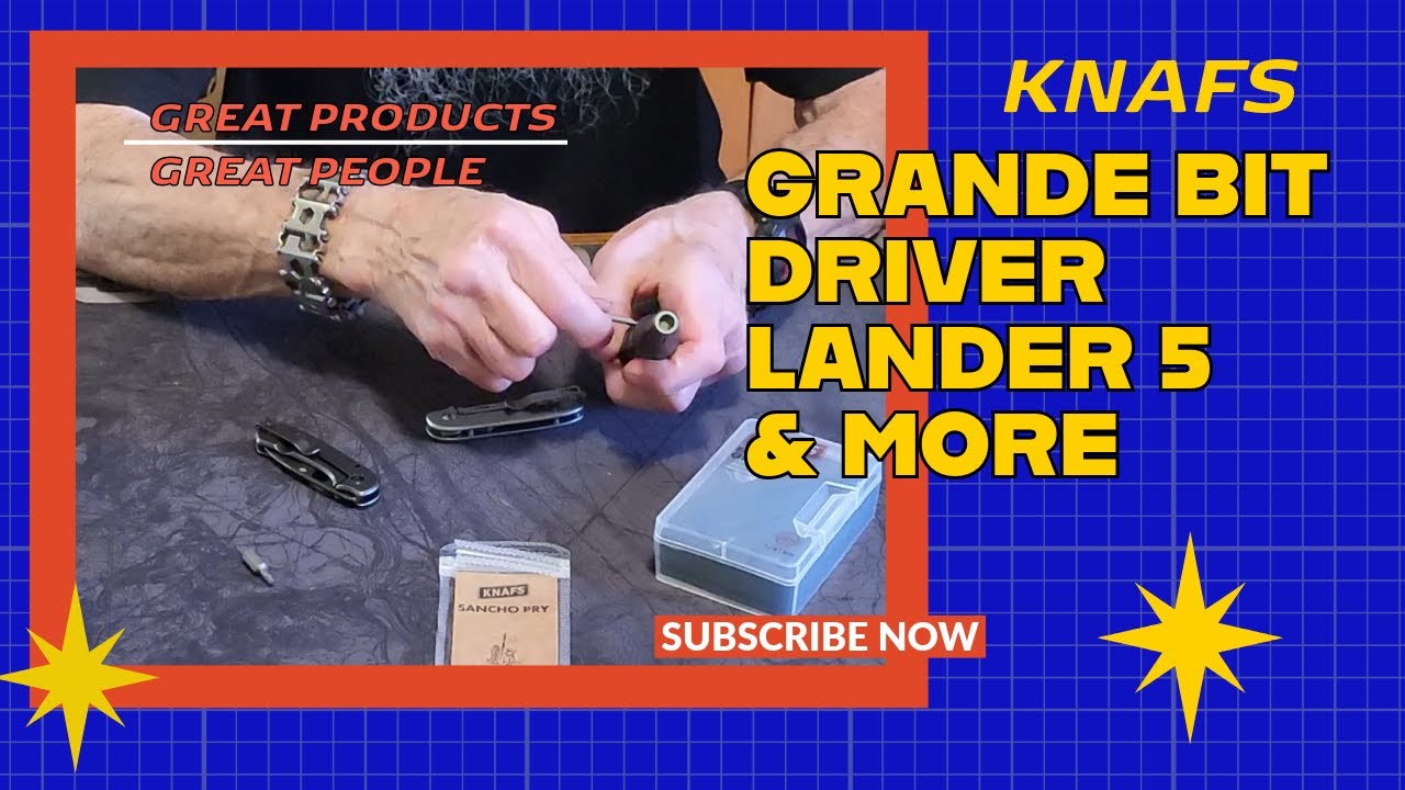 ОБЗОР KNAFS GRANDE BIT DRIVER, LANDER 5 И ДРУГИХ