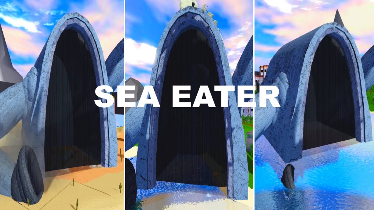 How to get SEA EATER BADGE + SEA EATER MORPH in GIANT UNIVERSE ROLEPLAY GUR [NEW UPDATE] ROBLOX !