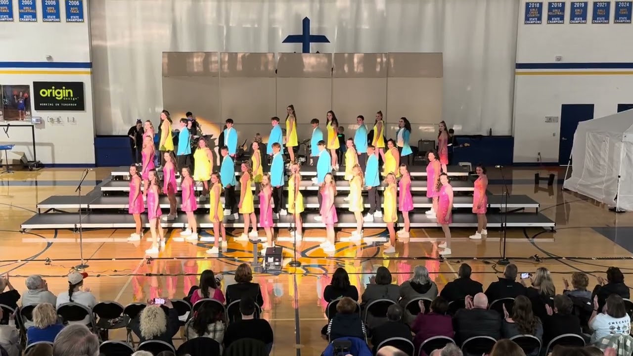 Wahlert Catholic Show Choir - IMPULSE - Home Show afternoon performance January 24, 2026.