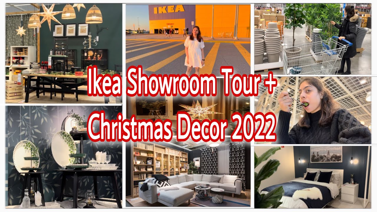 IKEA FURNITURE COMPLETE TOUR IN OTTAWA,CANADA/ IKEA-CHRISTMAS🎄DECOR items 2022/IKEA-Restaurant Food