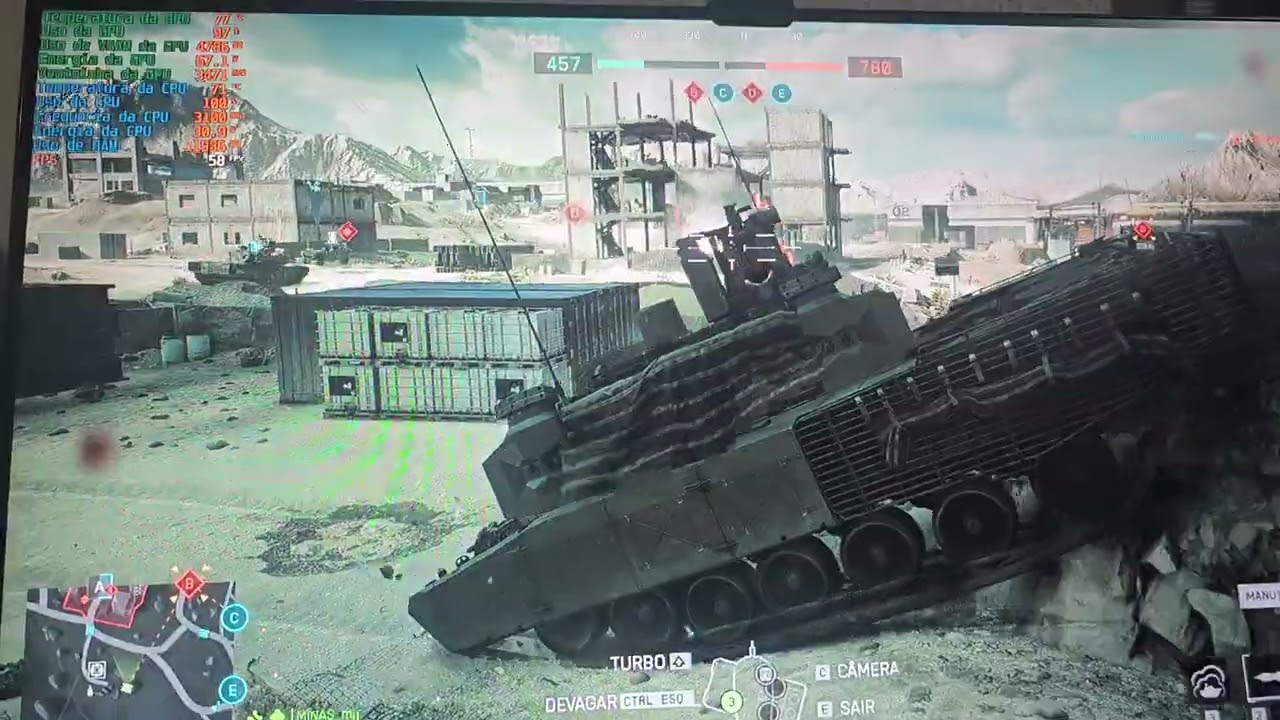 Testando Battlefield 6 no Lenovo ThinkCentre M720q com Nvidia RTX 3050 + Intel i5 9400T