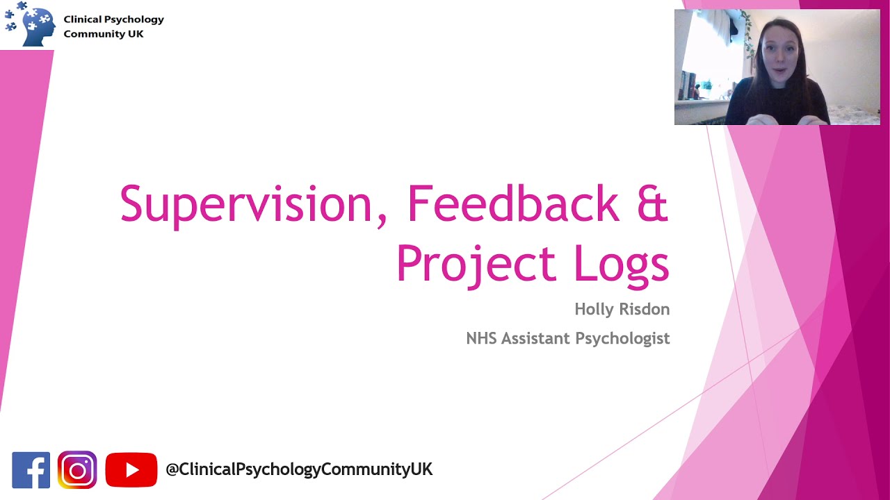 Supervision, Project and Feedback Logs