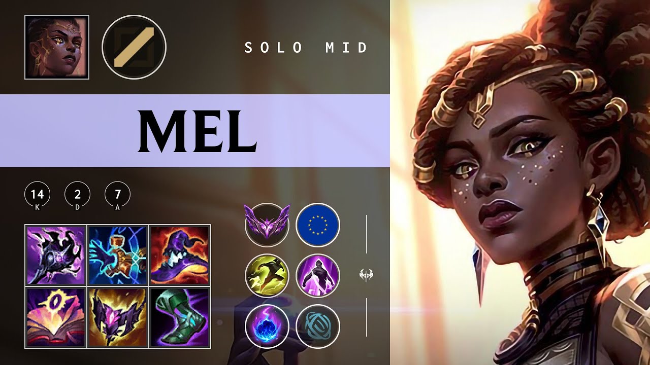 Mel Mid vs Ahri - EUW Master Patch 25.24