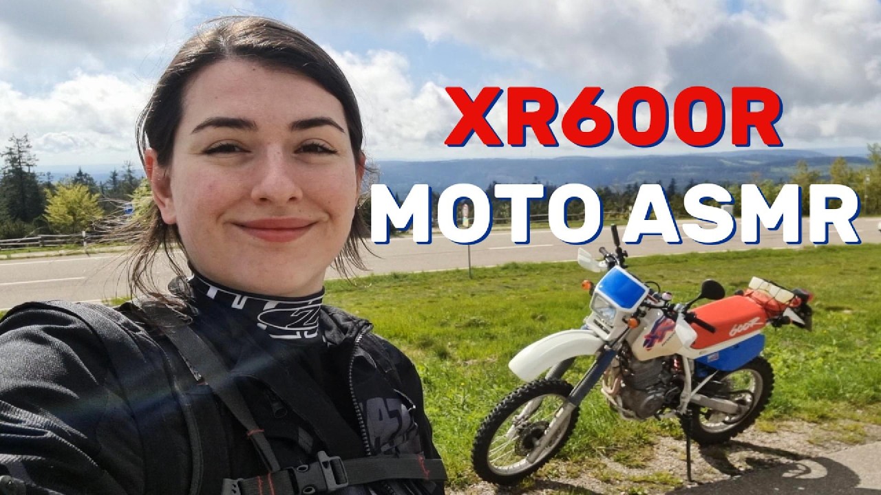 Riding my Honda XR600R through the Black Forest