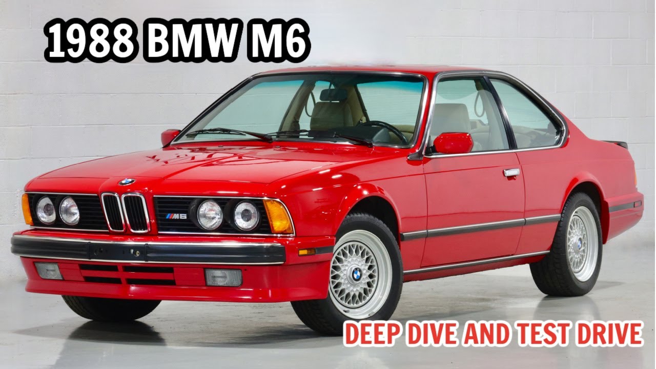 1988 BMW M6 Coupe - Deep Dive and Test Drive with Chris Moran from 