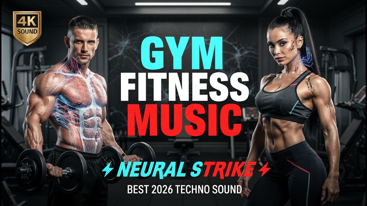 GYM FITNESS MUSIC 💪 – Neural Strike ⚡  Techno & EDM Workout Mix  Best 2026 Techno Sound