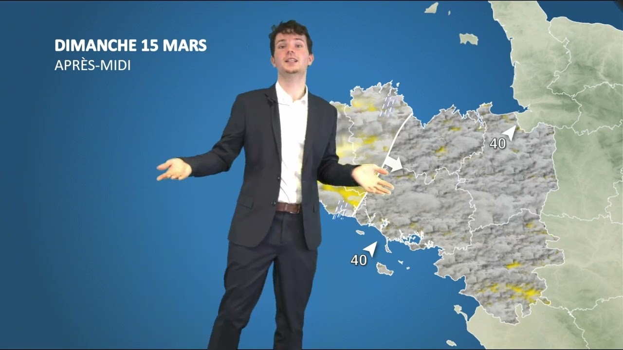 Bulletin météo pour le dimanche 15 mars 2026