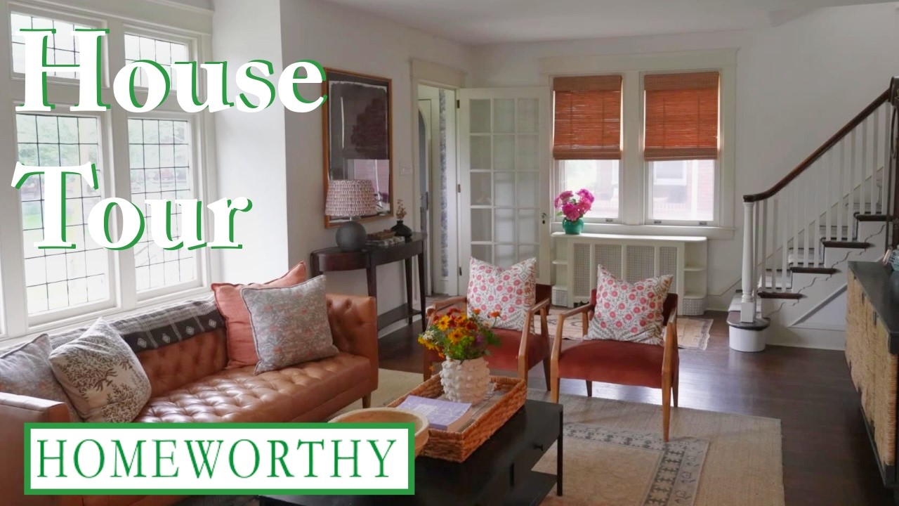 HOUSE TOUR | A Pennsylvania Tudor Home + Charming Shop Tour