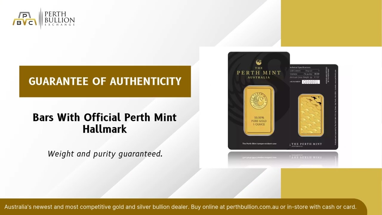 How to Buy Perth Mint Gold Bars Online Securely.