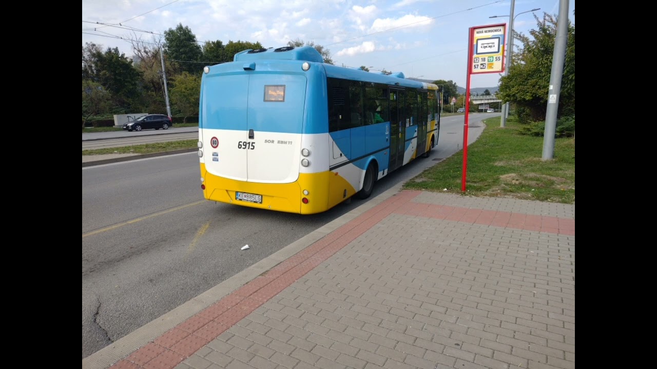 🎵 MHD Košice - SOR EBN 11 #6915 (audio) 🎵