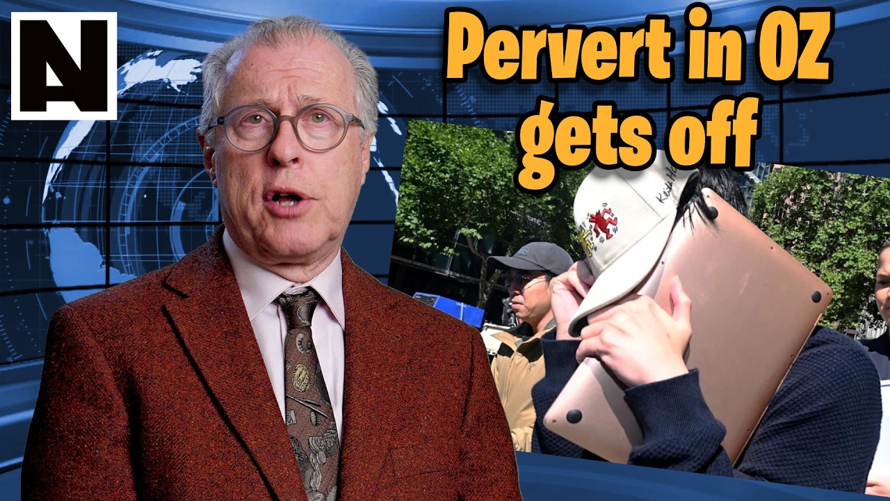 Pervert in OZ GETS OFF!