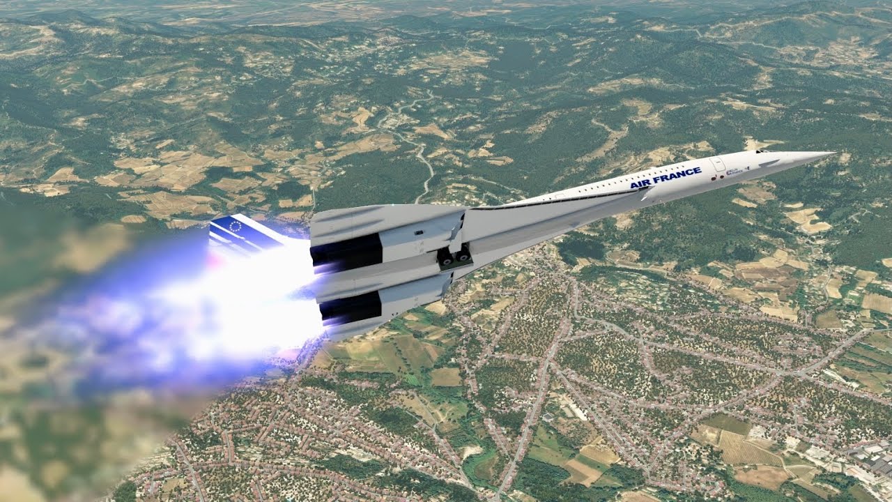 What If The Concorde Had ROCKET ENGINES? - Insane Speed