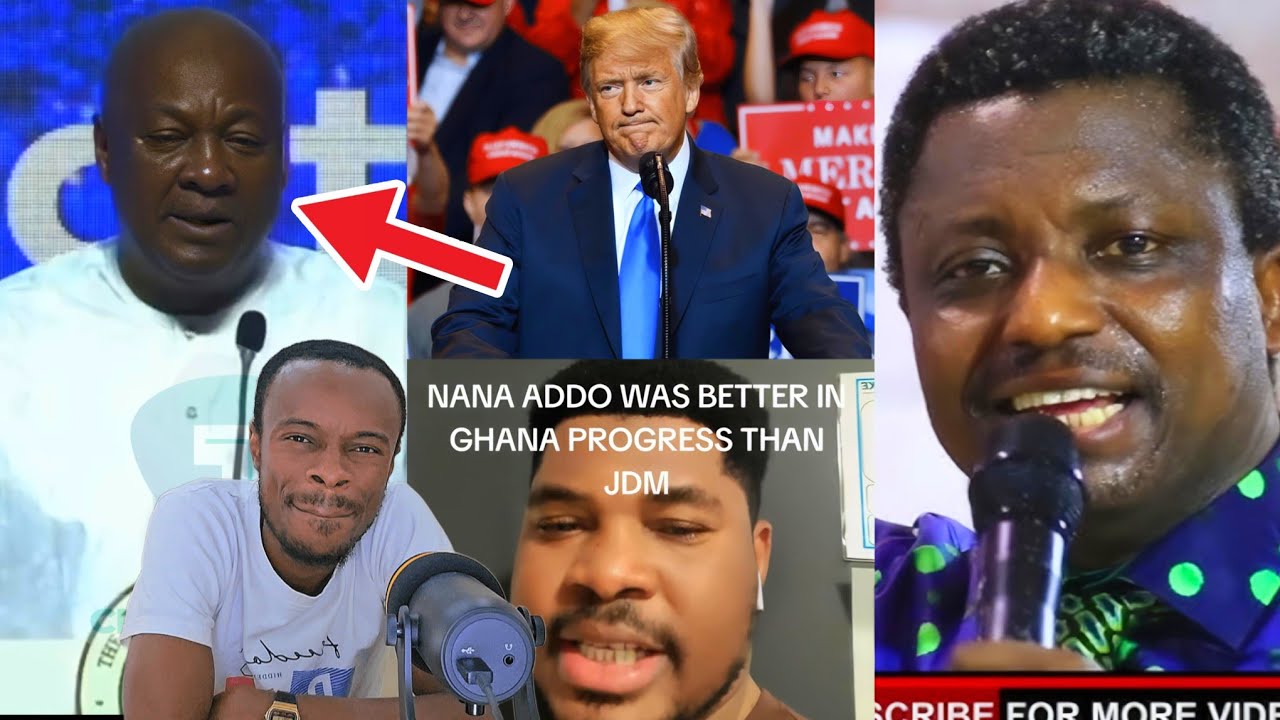 I am shocked🔥 at the quick turn around - Mahama - Mahama is better than Trump - Opambour fires